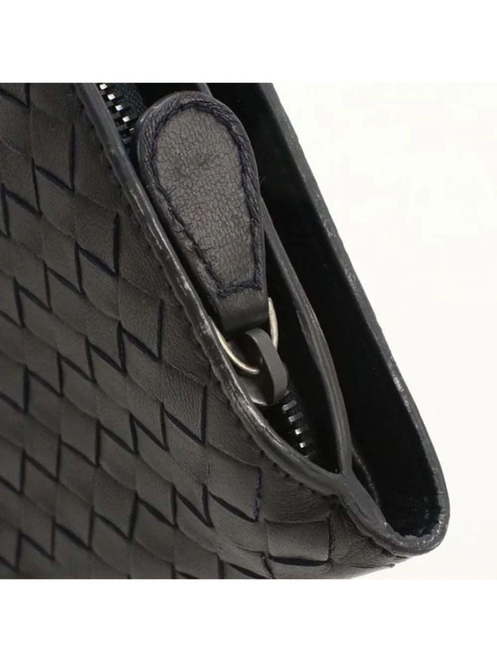 Bottega Veneta Intrecciato Bifold Wallet Lambskin